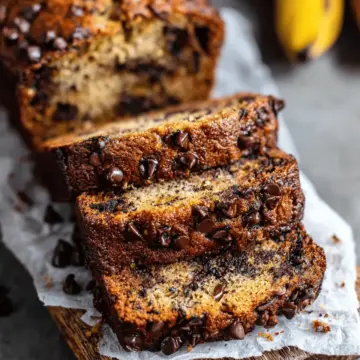 Super Moist Chocolate Chip Banana Bread