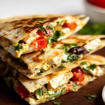 Mediterranean Quesadillas