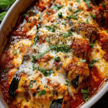 The Best Eggplant Rollatini