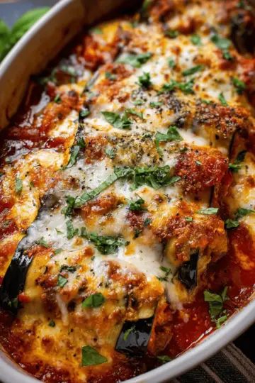 The Best Eggplant Rollatini