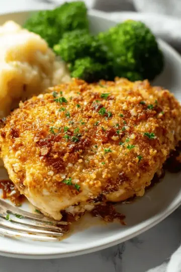 Copycat Longhorn Parmesan Crusted Chicken