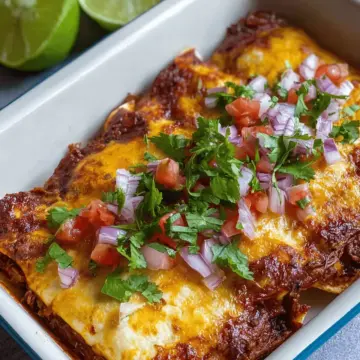 Easy Beef Birria Enchiladas with Simple Homemade Sauce