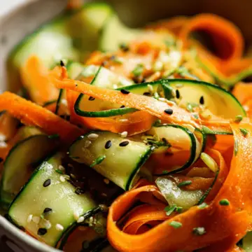 Cucumber and Carrot Salad
