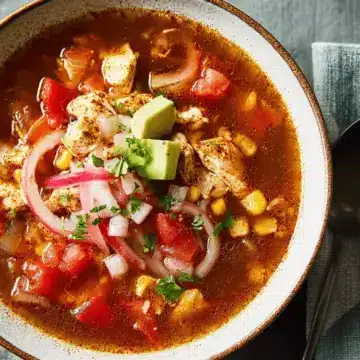 High-Protein Tex-Mex Chicken Soup