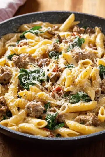 Creamy Italian Sausage Pasta