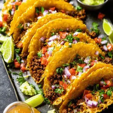 Crispy Beef Tacos