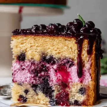 Blueberry Jam Cake