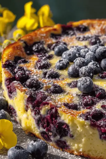 blueberry-lemon-clafoutis