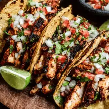 Grilled Chicken Street Tacos