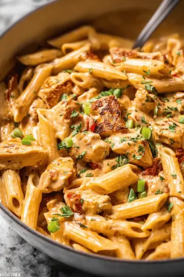 One Pot Creamy Cajun Chicken Pasta
