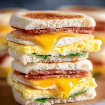 Freezer Breakfast Sandwiches