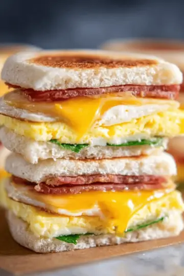 Freezer Breakfast Sandwiches