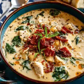 Creamy Tuscan Chicken Soup