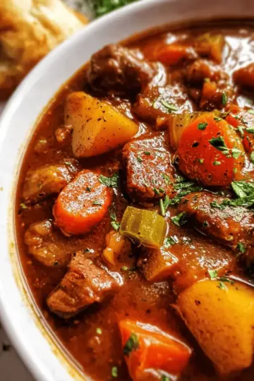 Old Fashioned Beef Stew