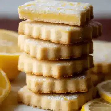 Lemon Shortbread Cookies
