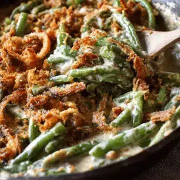 Creamy Green Bean Casserole from Scratch