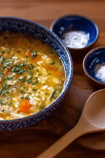 Italian Chicken Pastina Soup
