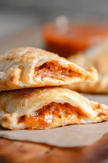Homemade Easy Cheesy Pizza Pockets