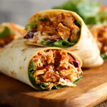 BBQ Chicken Wraps