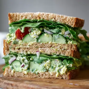 Green Goddess Salad Sandwich