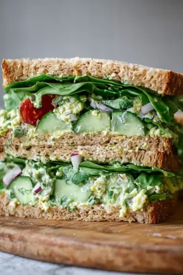 Green Goddess Salad Sandwich