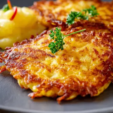 Kartoffelpuffer (German Potato Pancakes)