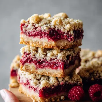 Raspberry Crumble Bars