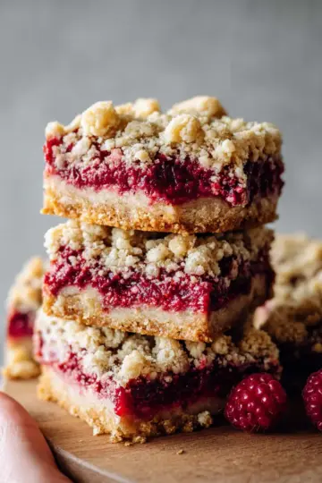 Raspberry Crumble Bars