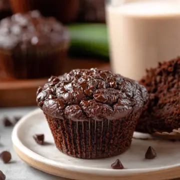 Chocolate Zucchini Muffins