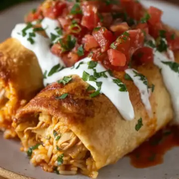 Chicken Chimichangas