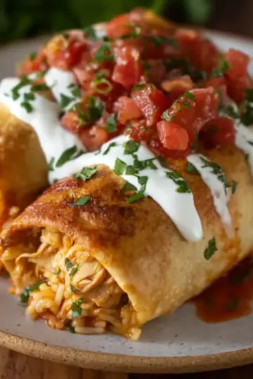 Chicken Chimichangas