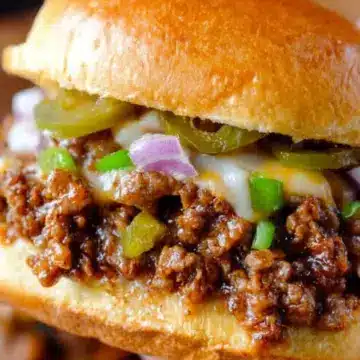 Philly Cheese Steak Sloppy Joes