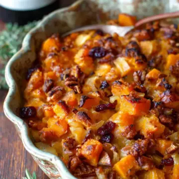 Butternut Squash Apple Bake