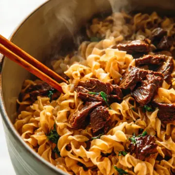 Grandma’s Beef and Noodles