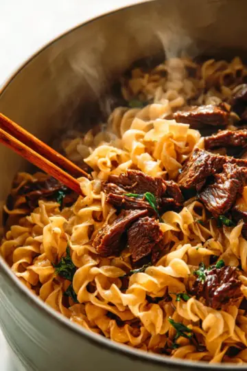 Grandma’s Beef and Noodles