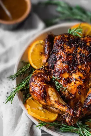 Honey Orange Roasted Chicken Recipe