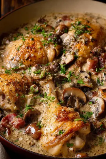 Coq au Vin Blanc