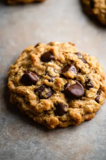 Big Fat Peanut Butter Oatmeal Chocolate Chip Cookies