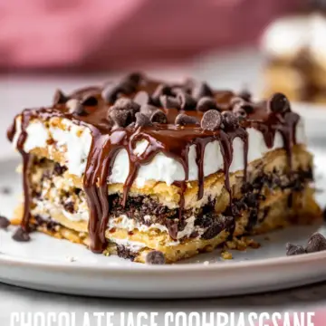 Chocolate Chip Cookie Lasagna