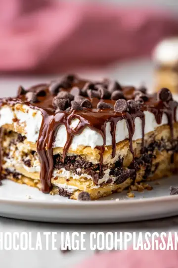 Chocolate Chip Cookie Lasagna