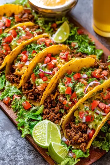 Crispy Beef Tacos