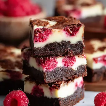 Raspberry Cheesecake Brownies