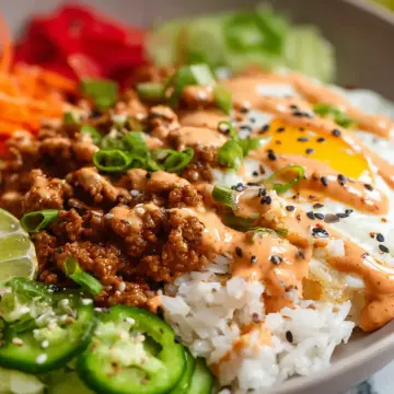 Ground Turkey Rice Bowls