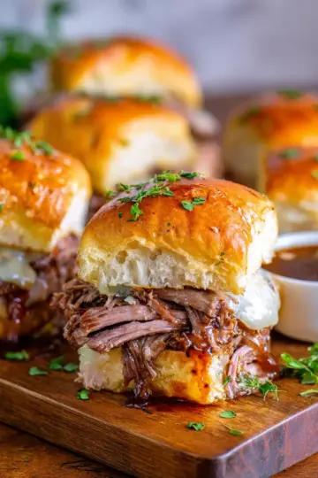 Easy French Dip Sliders Recipe