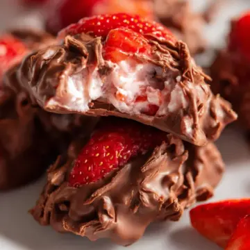 Chocolate Strawberry Yogurt Clusters