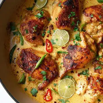 Creamy Coconut Milk Chicken Recipe