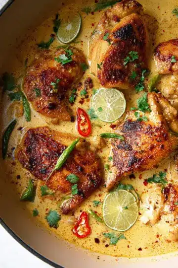 Creamy Coconut Milk Chicken Recipe