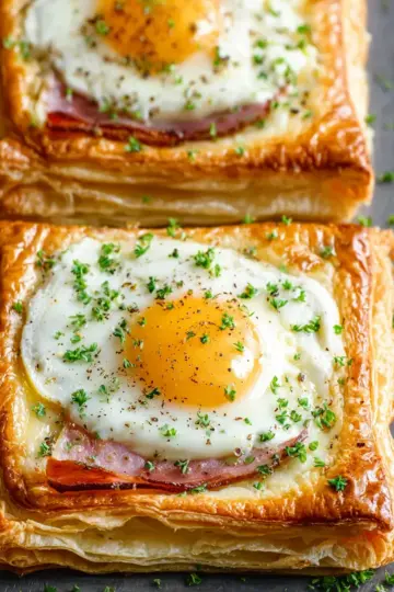 Puff Pastry Croque Madame