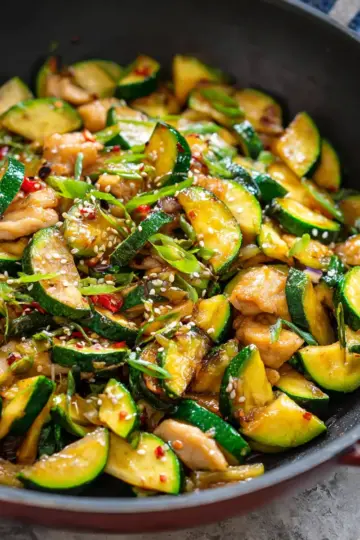 Zucchini Stir Fry