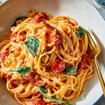 Super Easy Creamy Tomato Pasta